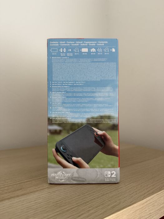 Nintendo Switch 2 c/ Mario Kart World SELADO