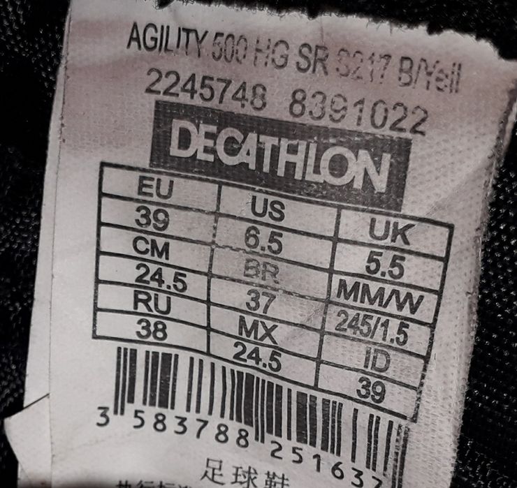 Sapatilhas & chuteiras