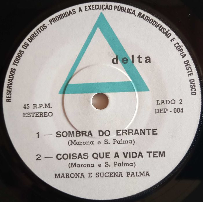 Marona e Sucena Palma	- - - - -	Balada Africana	- - - - -	EP