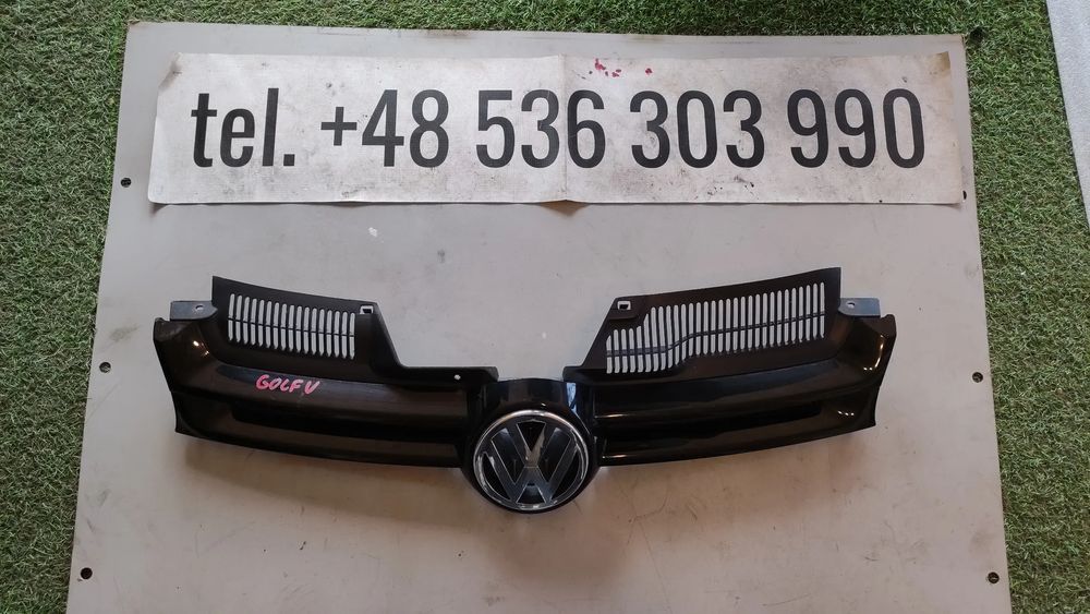 grill atrapa zderzaka przedniego vw golf v
