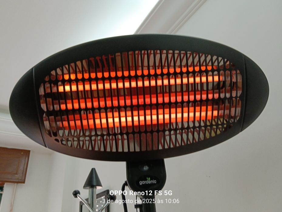Aquecedor Elétrico_C/ Pé_de Parede_Esplanada_Comercio_Habitação_Jardim