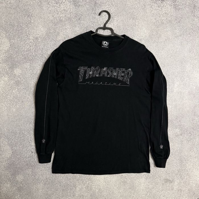 Лонгслів Thrasher WEB L.S. оригінальний чоловічий світшот трешер SK8