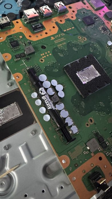 Playstation 5 заміна рідкого металу обслуговування ремонт ps4 ps3