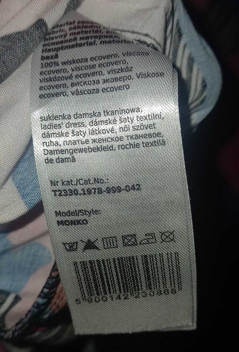 Tatuum, sukienka MONKO rozm 42