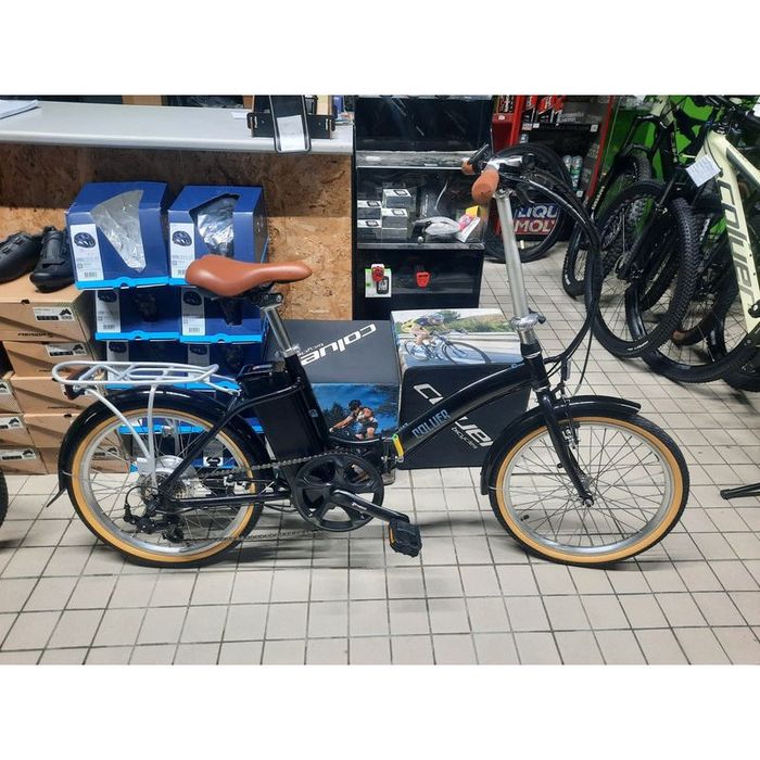 Bicicleta coluer eletrica dobravel roda 20