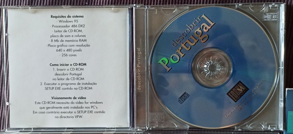 3 CDRom sobre Portugal