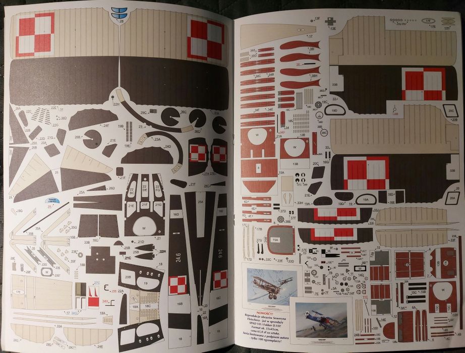 Samolot SPAD XIII, Answer  |  Model kartonowy