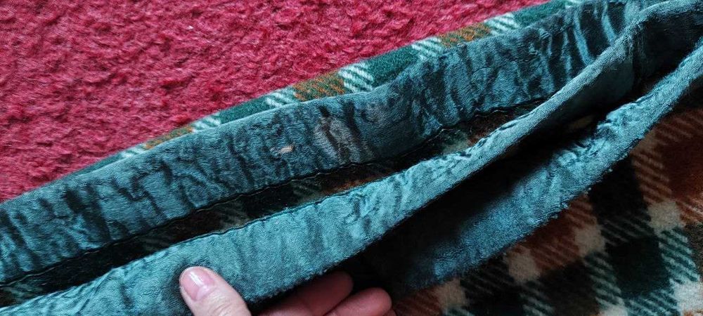 Manta quente com lã 145x190 / Warm wool blanket 145x190