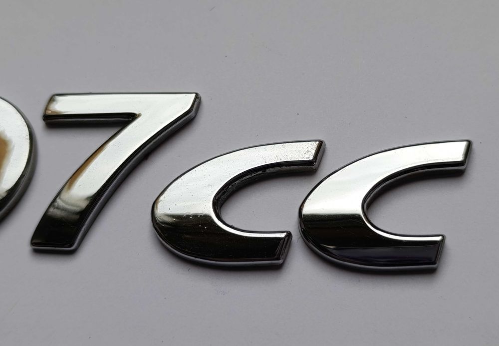 Napis emblemat Peugeot 307 cc