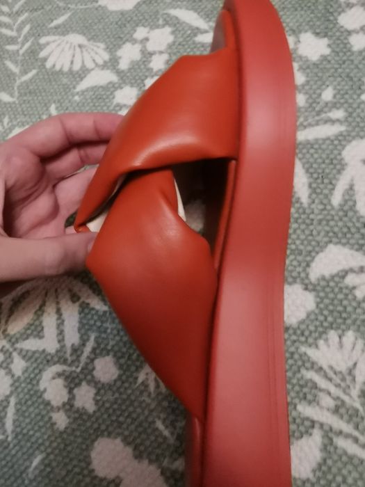 Chinelos laranja Lola Casademunt by Maite 36