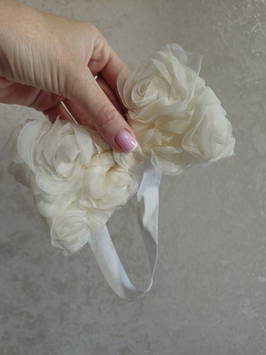 Дитяча святкова сукня з трояндами на 1-2 роки, 80-86р