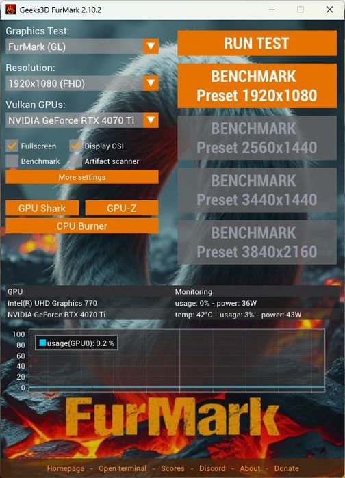 Gigabyte GeForce RTX 4070 Ti AERO OC 12G (GV-N407TAERO OC-12GD)