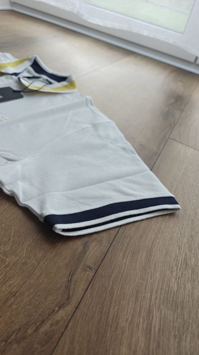 Koszulka polo polówka męska nowa biała Hugo Boss S M