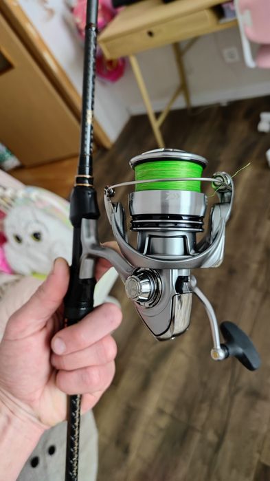 Спінінговий комплект Azura Vesta 2.38м 1-14г + Daiwa  Exceler LT 3000С
