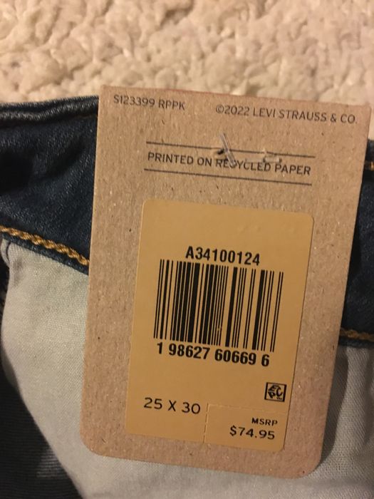 Spodnie jeans dzwony Levi’s 726 High Rise Flare 25x30