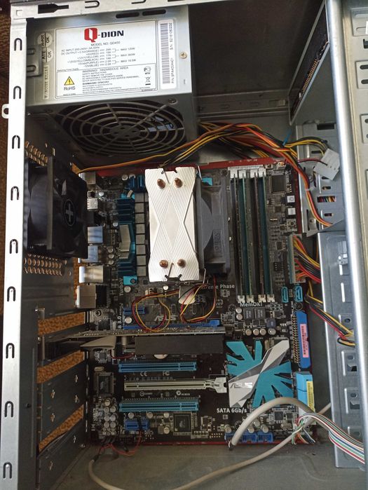 Комп'ютер Intel i7-870 3.6ГГц, 16GB DDR3, Asus P7P55D Evo, gt730 4gb, HDD 250gb