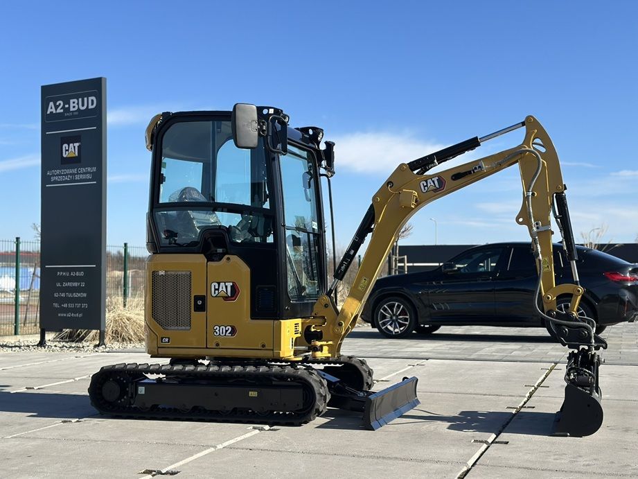 Caterpillar 302 CR  Cat 302CR * Klima * Rozsuwane Podwozie * Gwarancja 3 lata lub 1500 mth