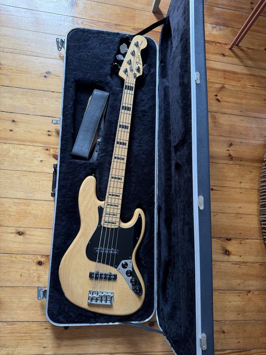 Fender Jazz Bass American Deluxe V NAT