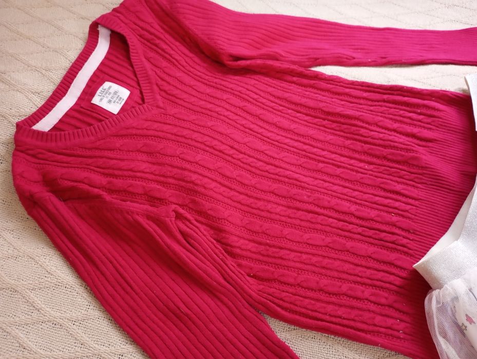 H&M Jaskrawy komplet dla dziewczynki z kucykami i jednorożcami