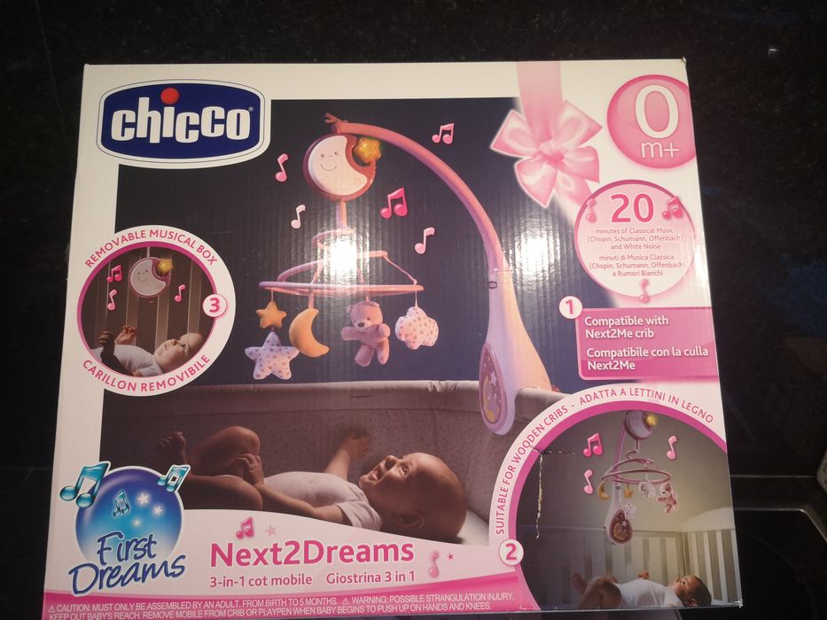 Mobile chico para berço