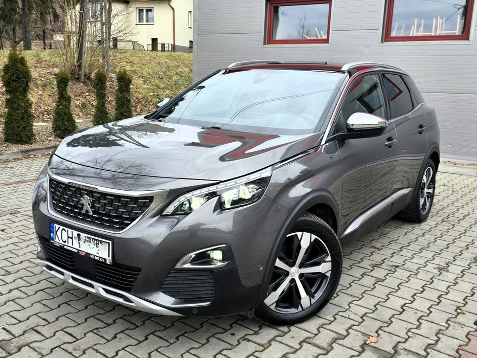 Peugeot 3008 GT-Line, Full Led, Blis, Kamera, el. Klapa, Radar //GWARANCJA//
