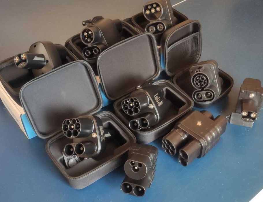 Перехідник DC CCS2-CCS1  CCS2-Tesla  NACS DC для амер.- електромобілів