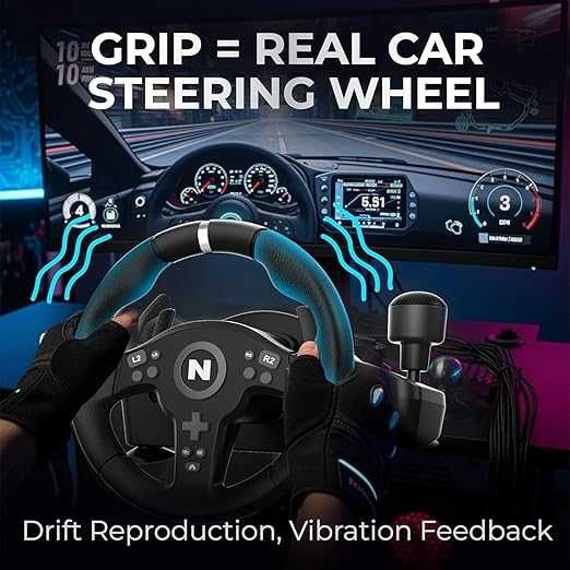 Kierownica NITHO Drive Pro ONE V200 na PC PS4 Xbox One Xbox Series X/S