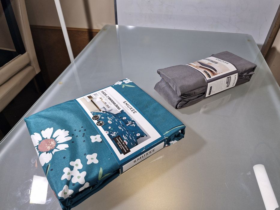 Komplet Pościel i Prześcieradło z Mikrofazy 220x200cm 2x 70x80cm