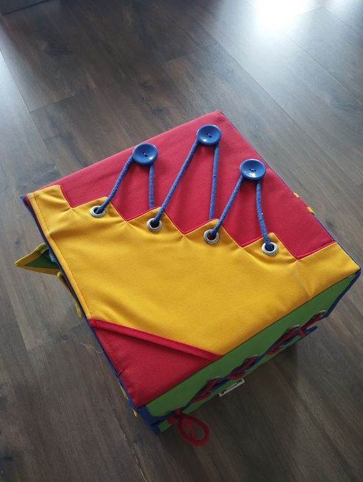 Kostka Montessori sensoryczna manipulacyjna