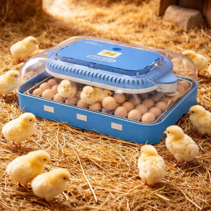 Inkubator do jaj automatyczny z pompą wilgotności OVOstart 70