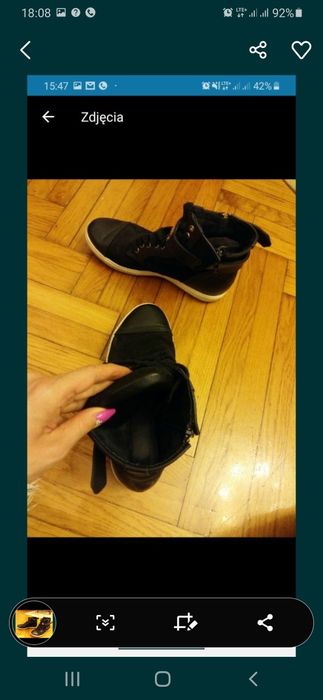 Adidas damskie roz 37