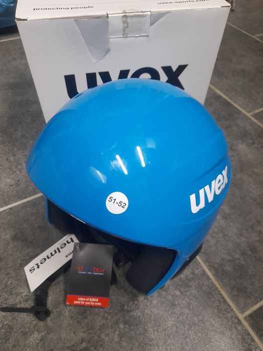 Kask Narciarski Uvex Race + Fly 51-52 Niebieski FIS
