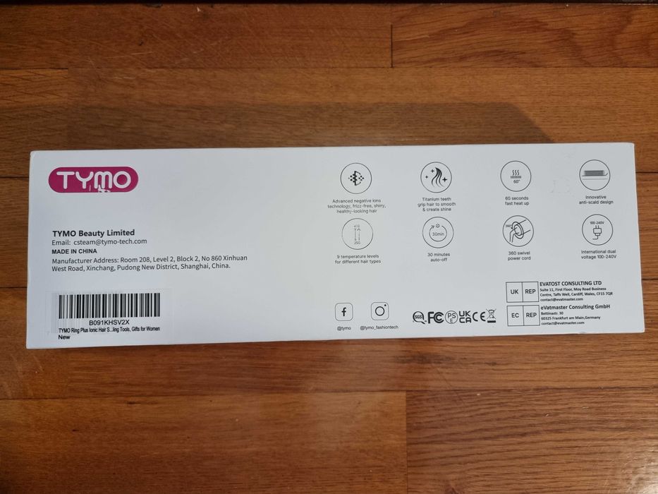 Pente Alisador TYMO Ring Plus