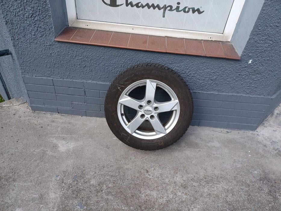 4 Alufelgi z oponami Marki Rial 16cali 205/60x16 VW Seat Skoda