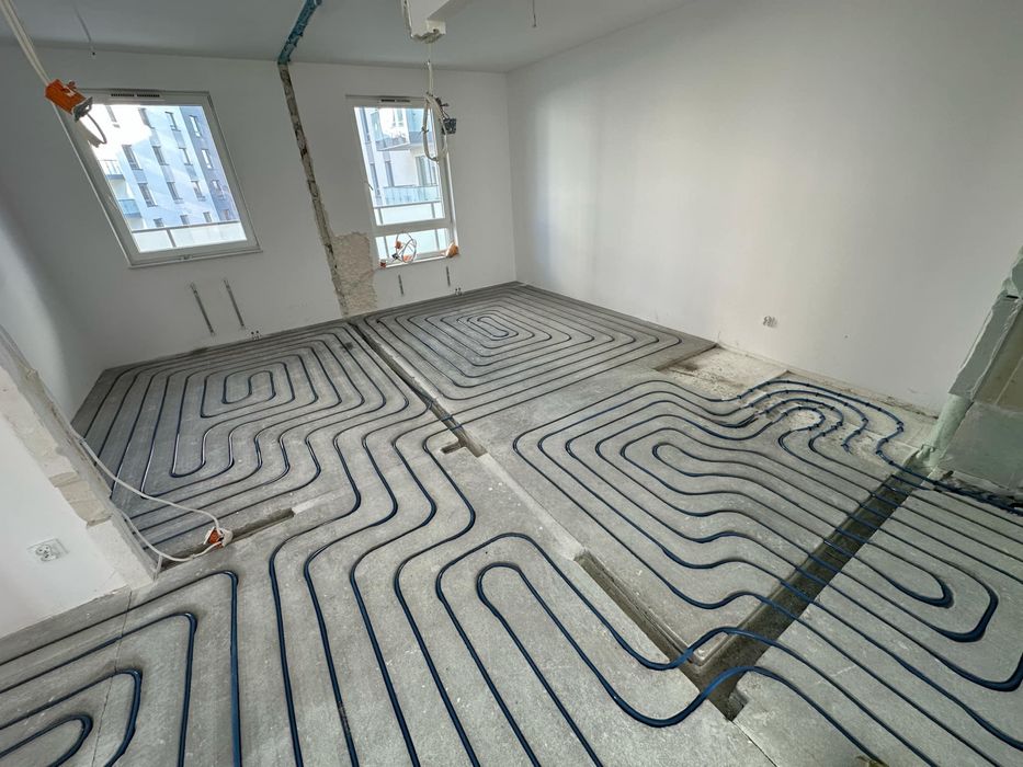 Frezowanie pod ogrzewanie podlogowe