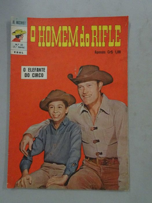 Livro - EBAL - Aí Mocinho - O Homem do Rifle nº 22 (7ª série)