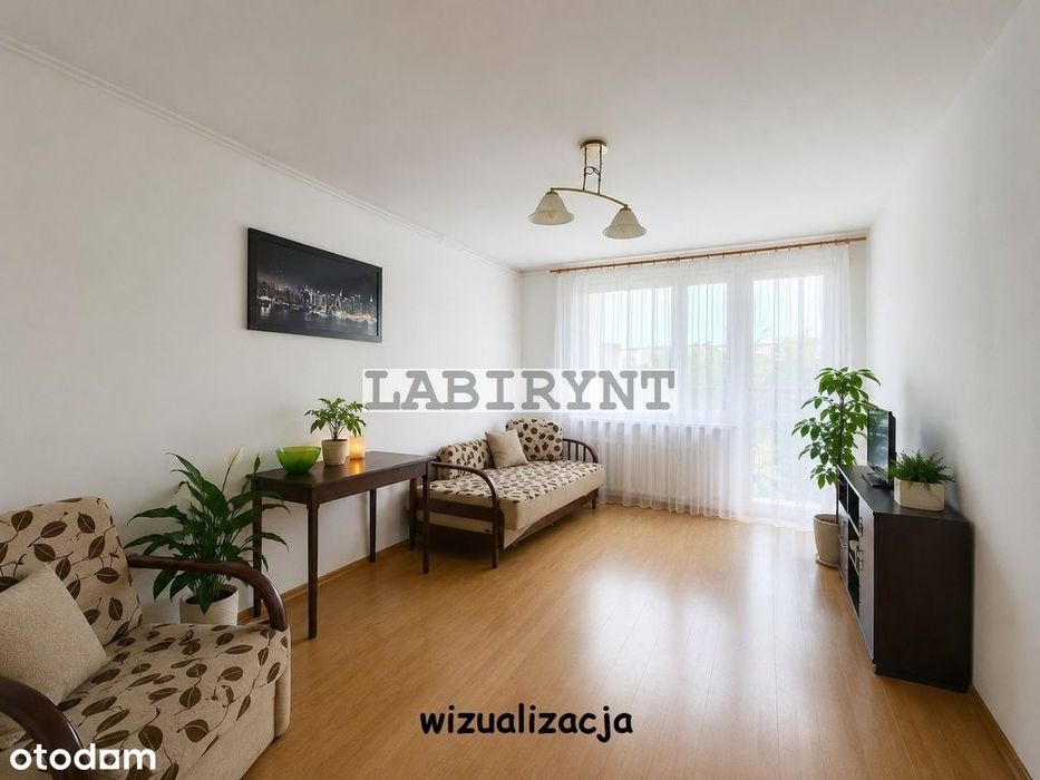 M-3, 47m2, Północ, ul. Czecha, rozkładowe, loggia