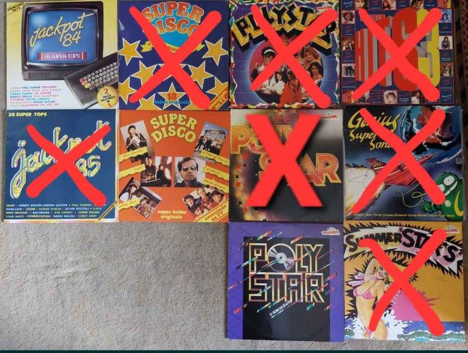 1980s Vinyl LP Records – Compilation Albums