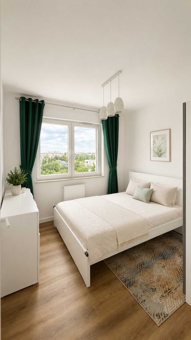 Wynajmę Piękne Mieszkanie 43m2, 2 Pokoje, Balkon, Wysoki Standard / Krzyki