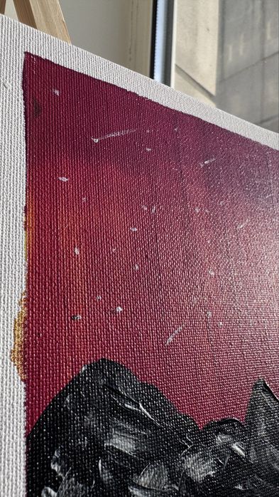 Картина акриловими фарбами 30х20