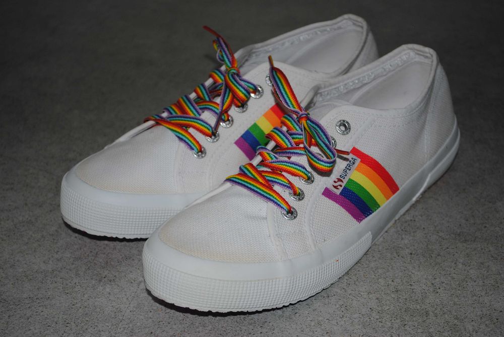 Trampki tęczowe Superga 2750 Pride roz 41