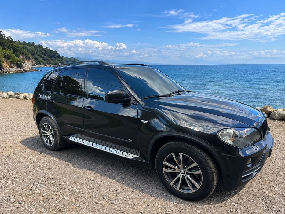 Розбірка BMW X5 E70 4.8i N62B48 запчастини 475 black-sapphire metallic