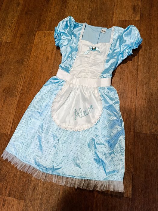 Костюм, платье Алиса в стране чудес, Дисней,S,взрослый