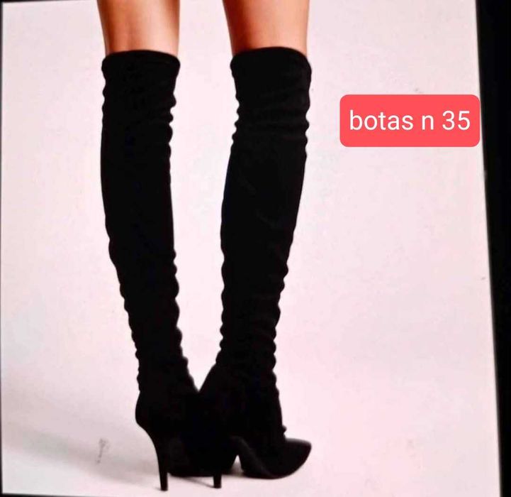 Botas de senhora altas n 35