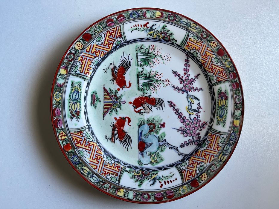 2 pratos antigos Macau