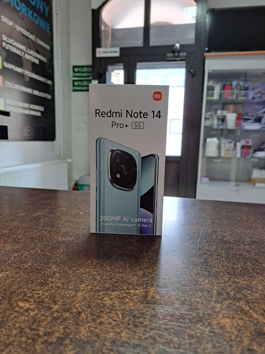 Xiaomi Redmi Note 14 PRO+ 5G 12/512GB Black Czarny