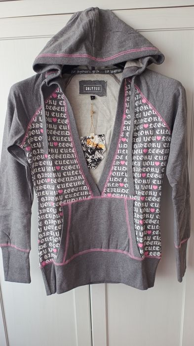 Nowa bluza bawełniana dresowa Only L