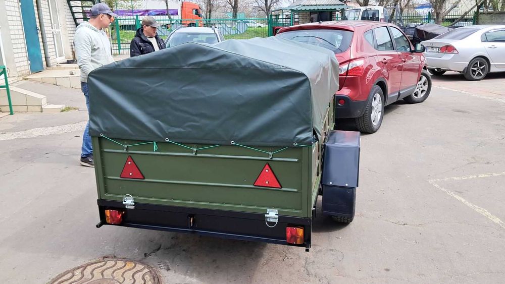 НОВИЙ ПРИЦЕП 2000/1300/510 із заводу з документами. Є доставка.