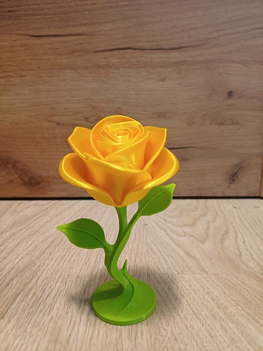 Bardzo ładna Róża z druku 3d