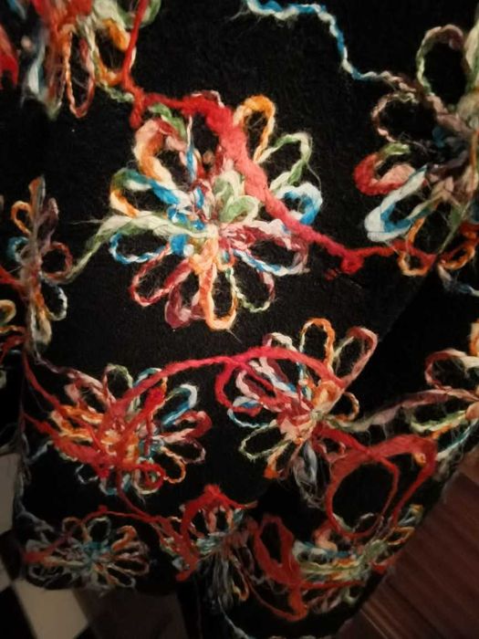 DESIGUAL - Sobretudo lindíssimo - Elegante/Único - 1,05m de altura